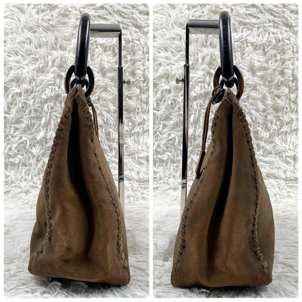 Gucci Tan Suede Hobo Bag - Picture 4 of 11